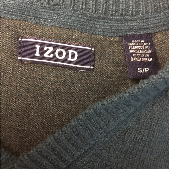 Izod Men’s V neck Sweater - Size Small - NWT 6 - Picture 3 of 3